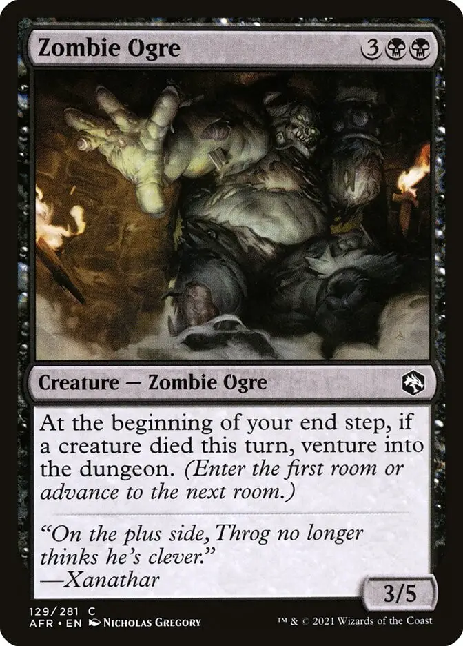 Zombie Ogre (Adventures in the Forgotten Realms)