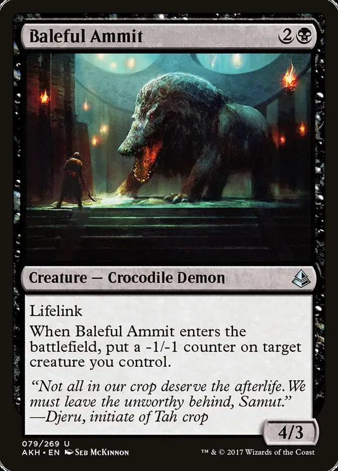 Baleful Ammit (Amonkhet)