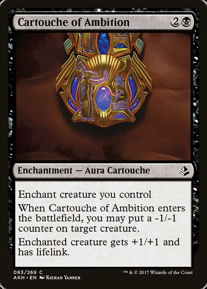 Cartouche of Ambition (Amonkhet)