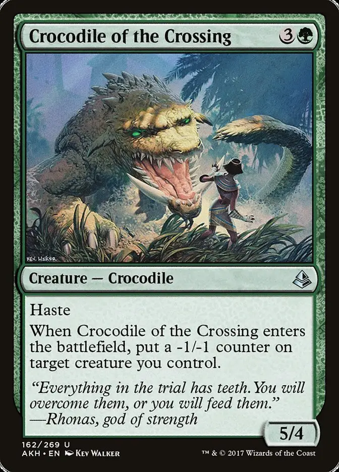 Crocodile of the Crossing (Amonkhet)