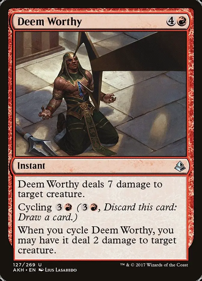 Deem Worthy (Amonkhet)