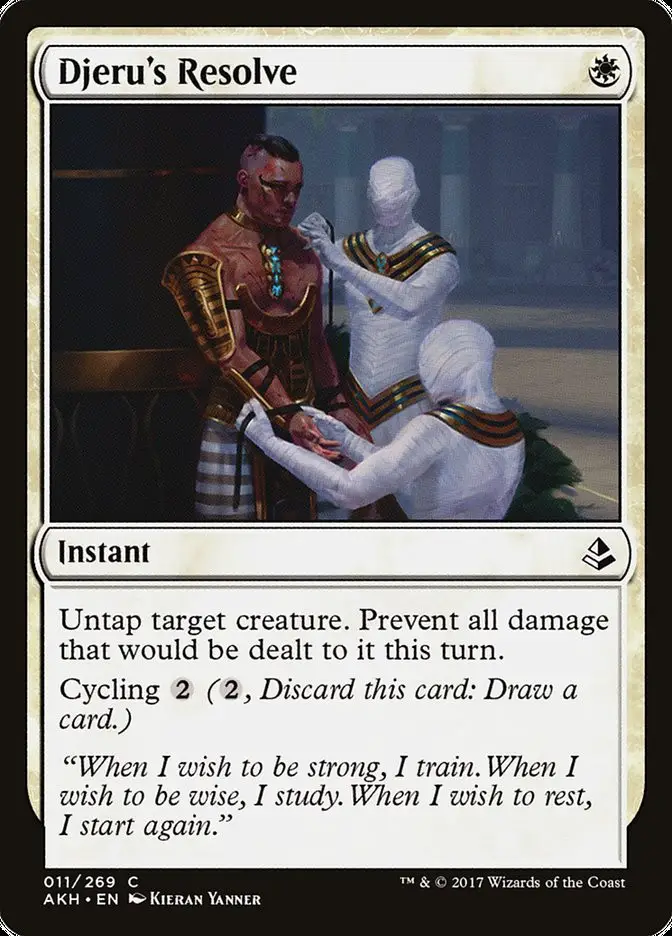 Djeru s Resolve (Amonkhet)