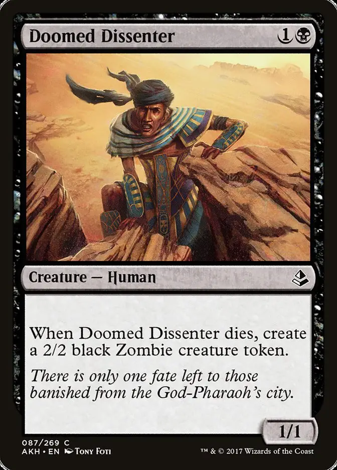 Doomed Dissenter (Amonkhet)
