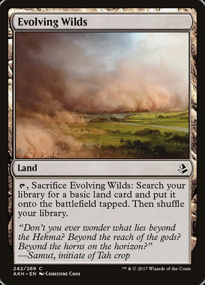 Evolving Wilds (Amonkhet)