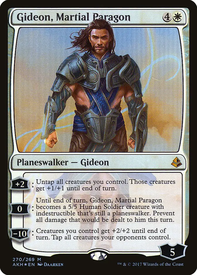 Gideon  Martial Paragon (Amonkhet)