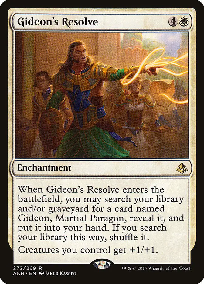 Gideon s Resolve (Amonkhet)