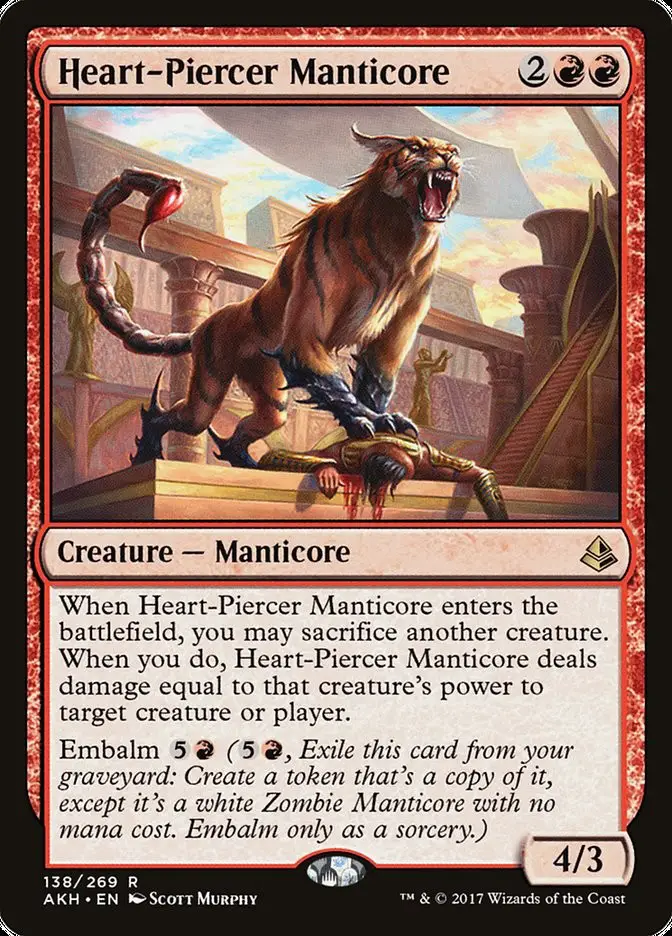 Heart Piercer Manticore (Amonkhet)