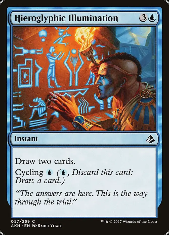 Hieroglyphic Illumination (Amonkhet)