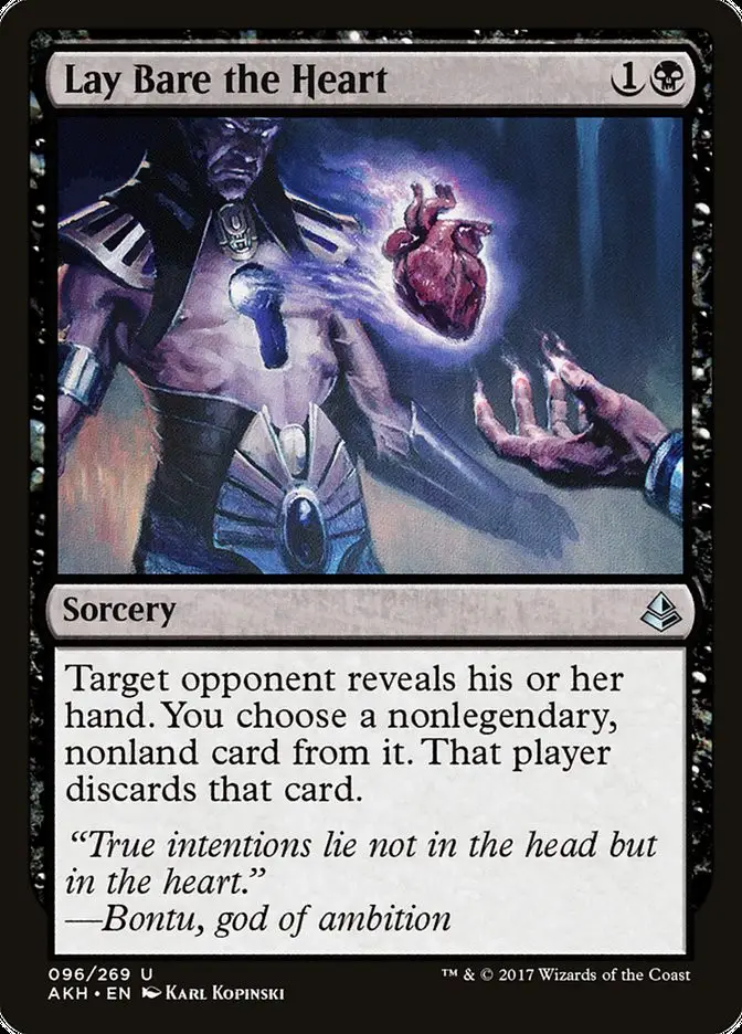 Lay Bare the Heart (Amonkhet)