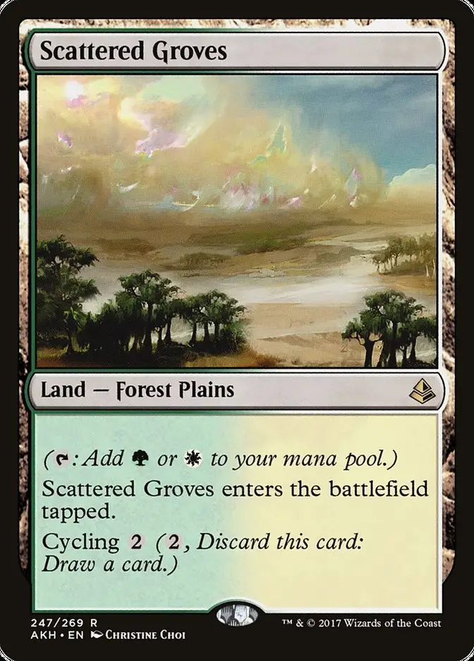 Scattered Groves (Amonkhet)