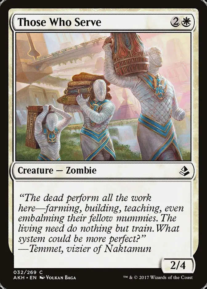 Those Who Serve (Amonkhet)