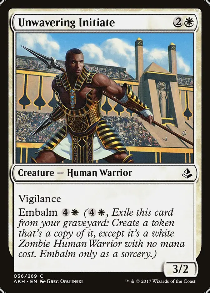 Unwavering Initiate (Amonkhet)