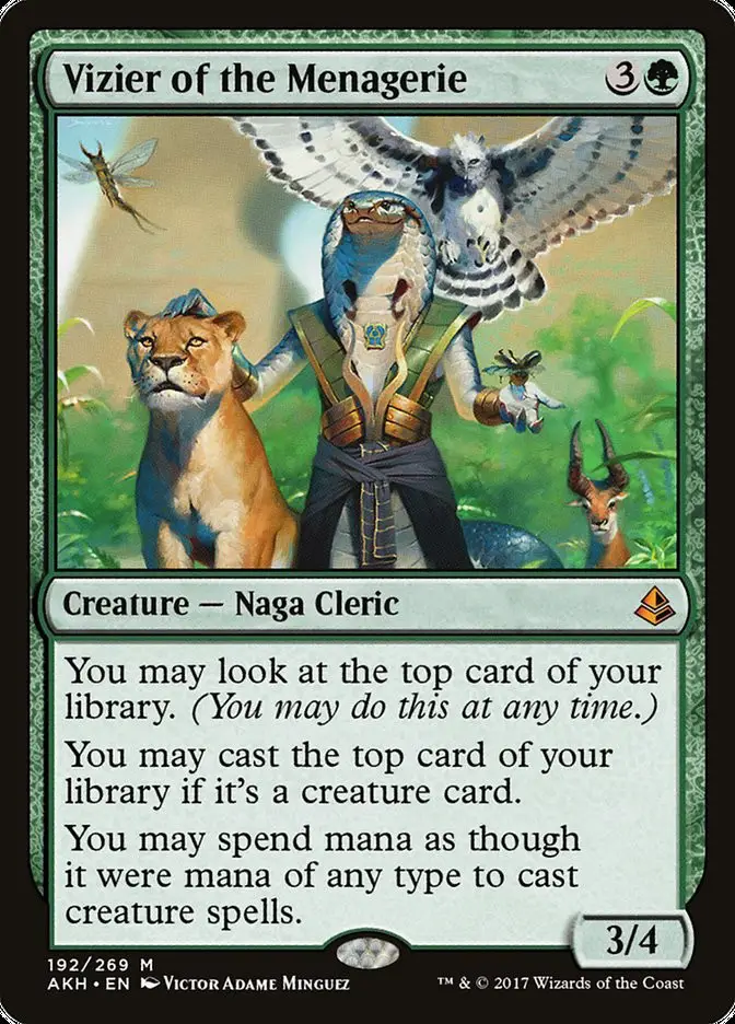 Vizier of the Menagerie (Amonkhet)