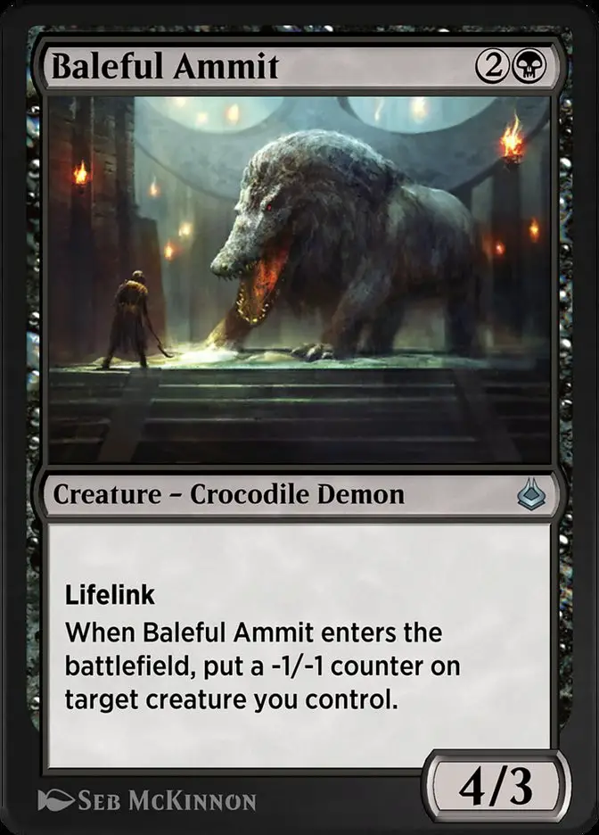 Baleful Ammit (Amonkhet Remastered)