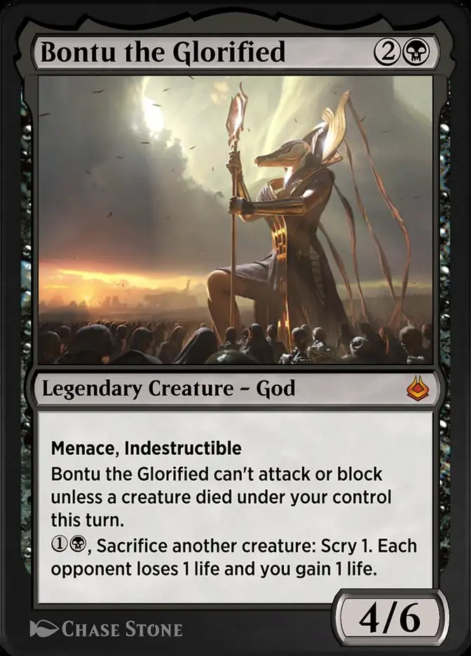Bontu the Glorified (Amonkhet Remastered)