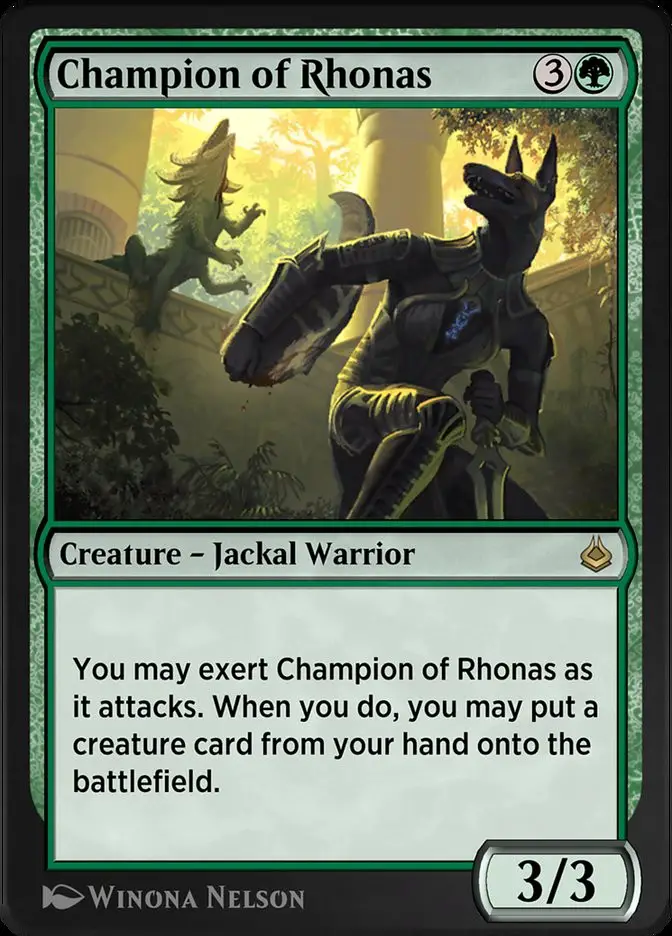 Champion of Rhonas (Amonkhet Remastered)