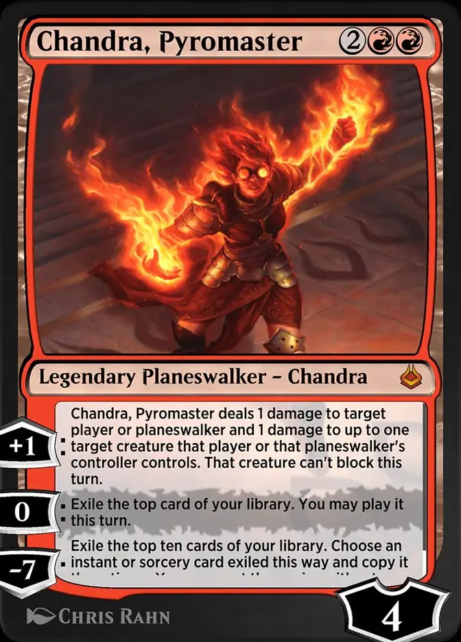 Chandra  Pyromaster (Amonkhet Remastered)