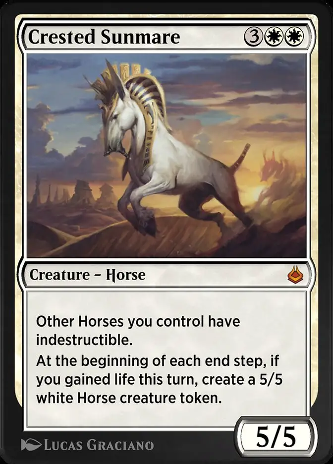 Crested Sunmare (Amonkhet Remastered)