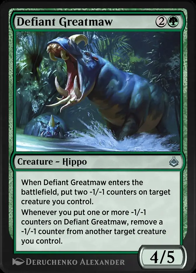 Defiant Greatmaw (Amonkhet Remastered)