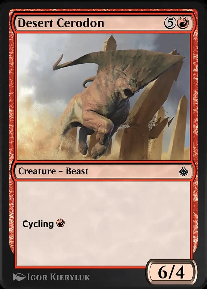 Desert Cerodon (Amonkhet Remastered)