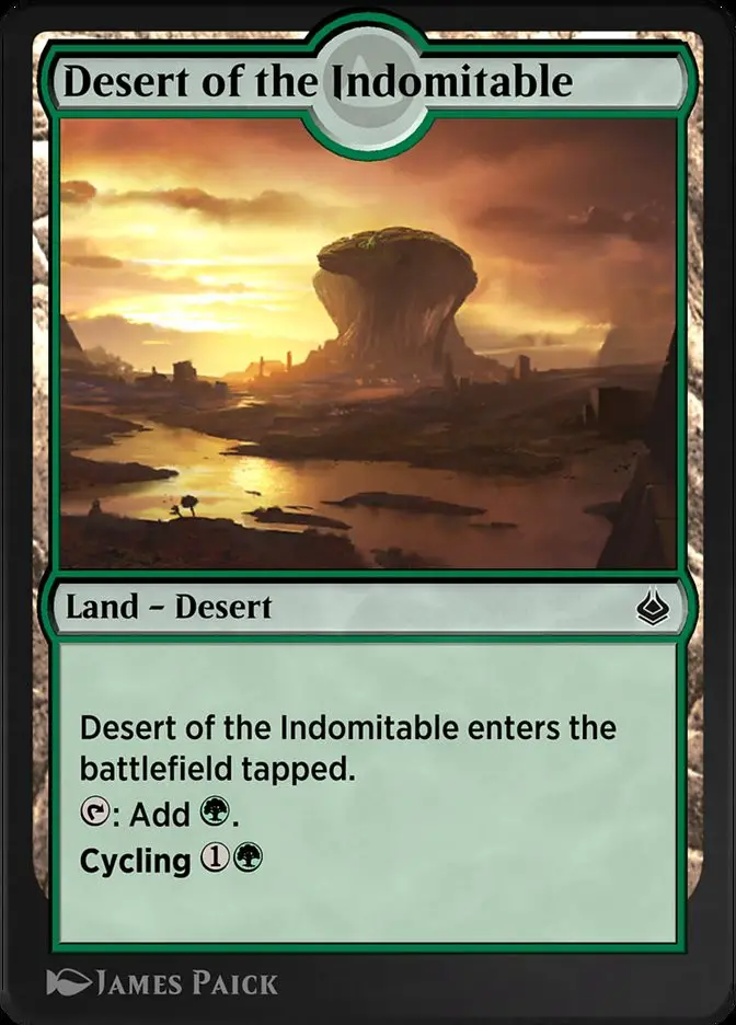 Desert of the Indomitable (Amonkhet Remastered)