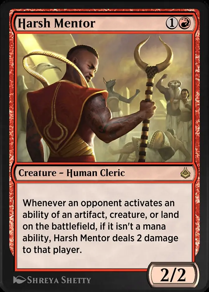 Harsh Mentor (Amonkhet Remastered)