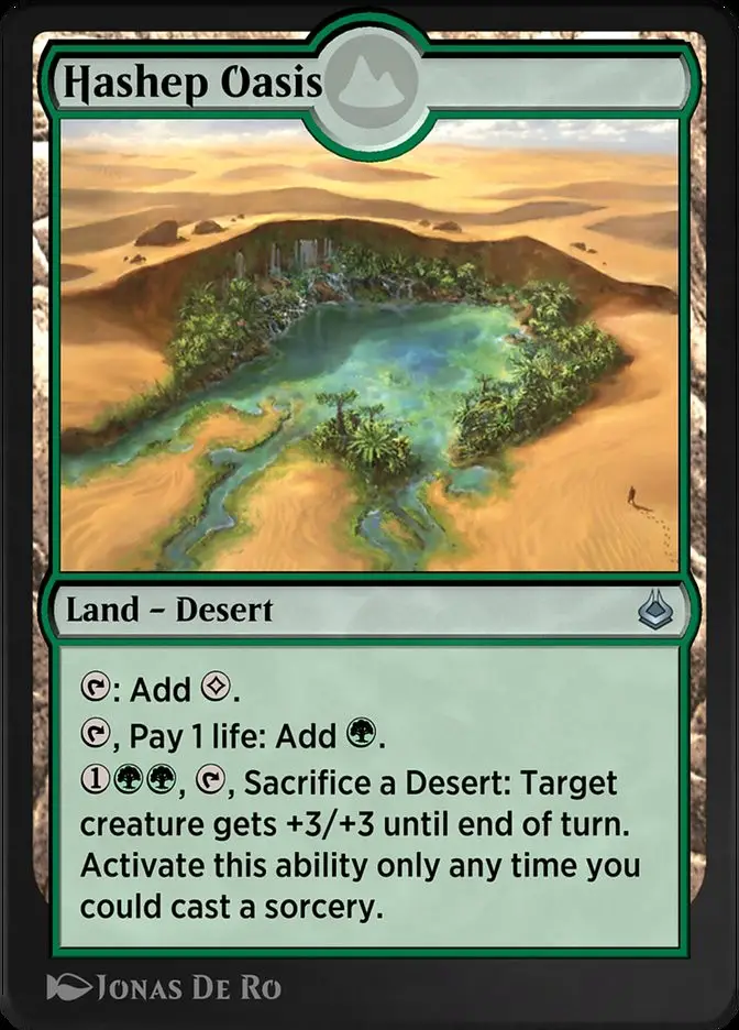 Hashep Oasis (Amonkhet Remastered)