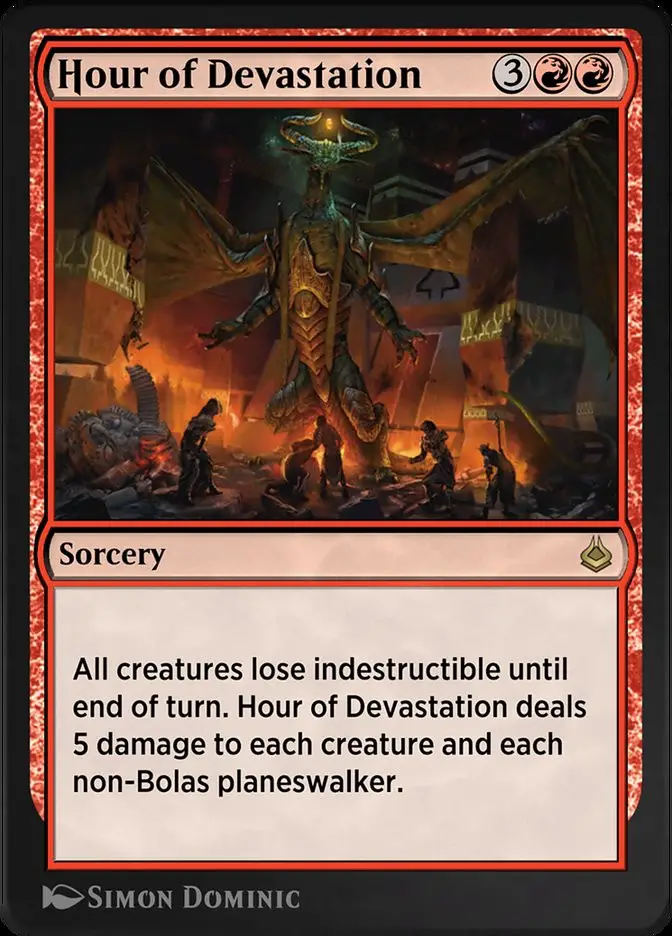 Hour of Devastation (Amonkhet Remastered)