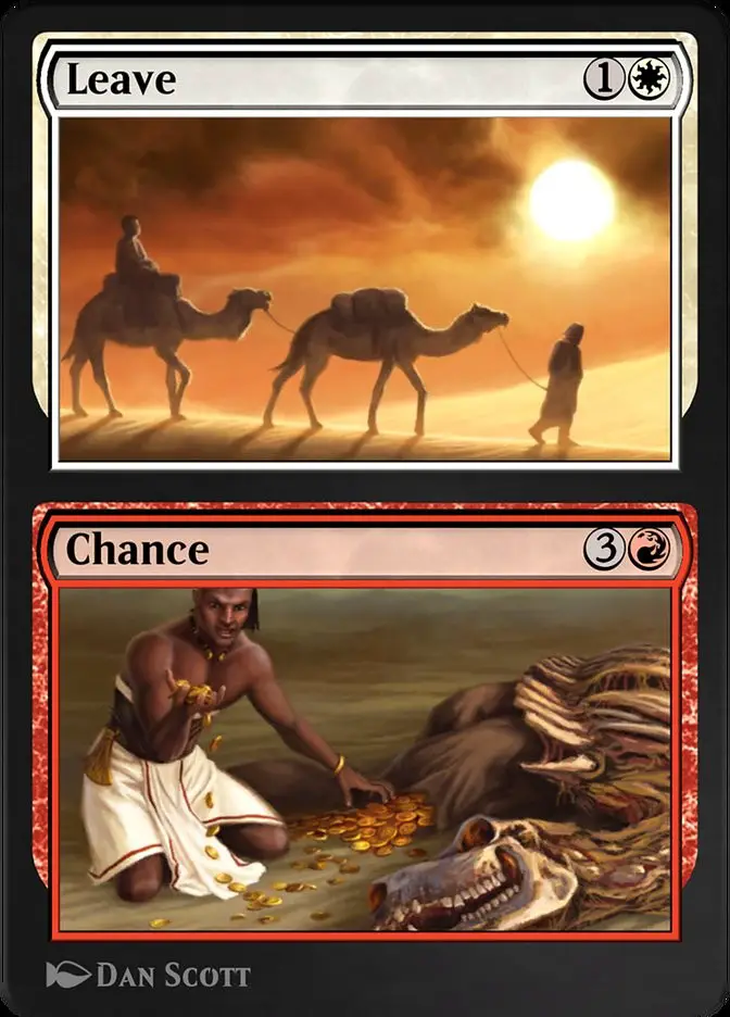 Leave    Chance (Amonkhet Remastered)