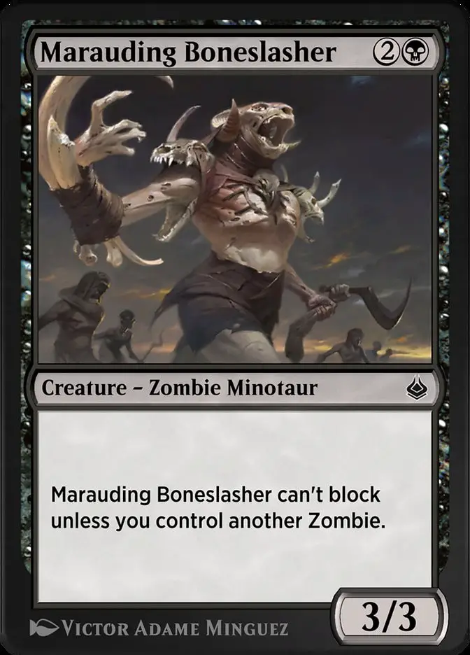 Marauding Boneslasher (Amonkhet Remastered)