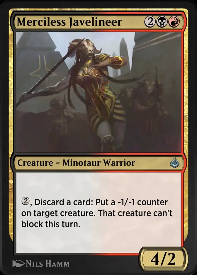 Merciless Javelineer (Amonkhet Remastered)