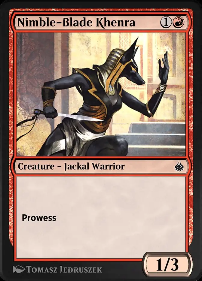 Nimble Blade Khenra (Amonkhet Remastered)