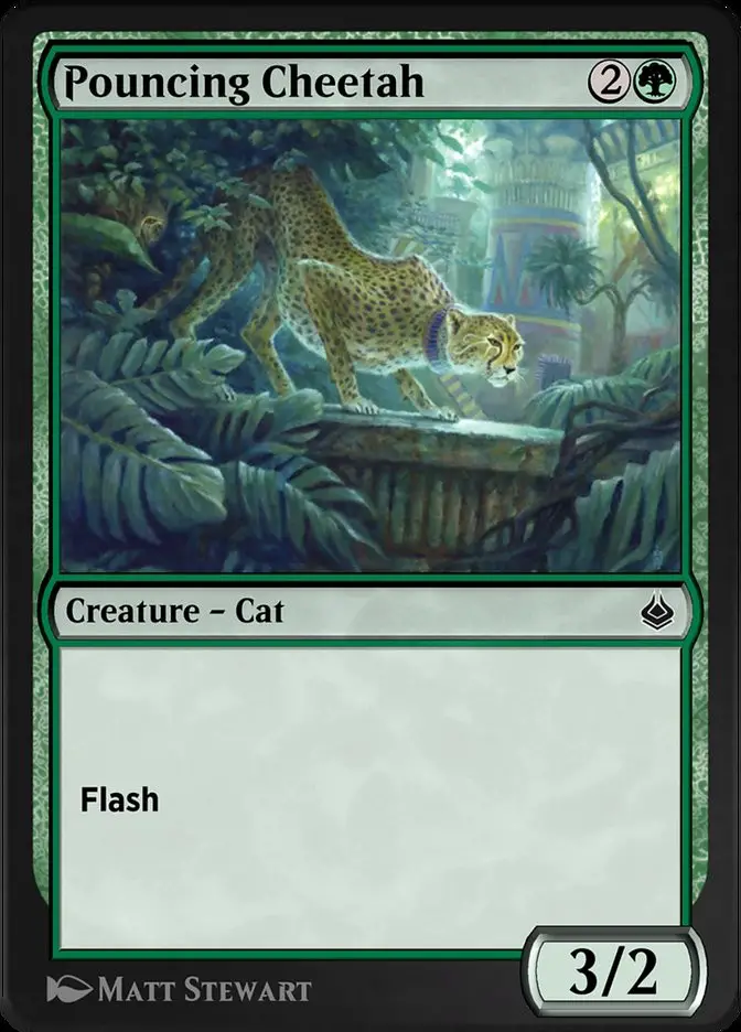 Pouncing Cheetah (Amonkhet Remastered)
