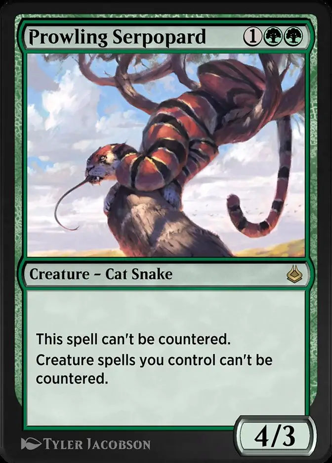 Prowling Serpopard (Amonkhet Remastered)