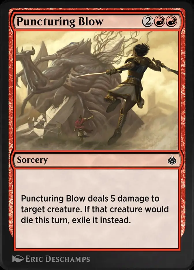 Puncturing Blow (Amonkhet Remastered)