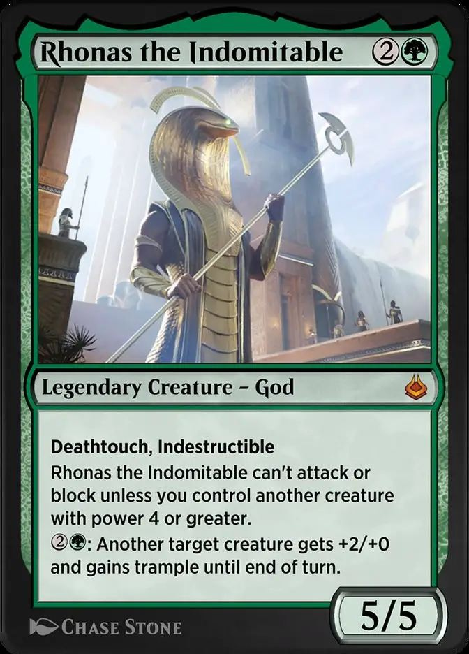 Rhonas the Indomitable (Amonkhet Remastered)