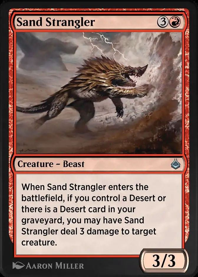 Sand Strangler (Amonkhet Remastered)