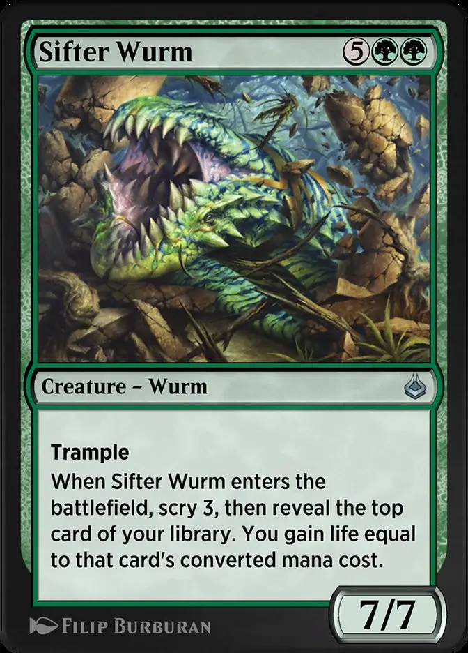 Sifter Wurm (Amonkhet Remastered)