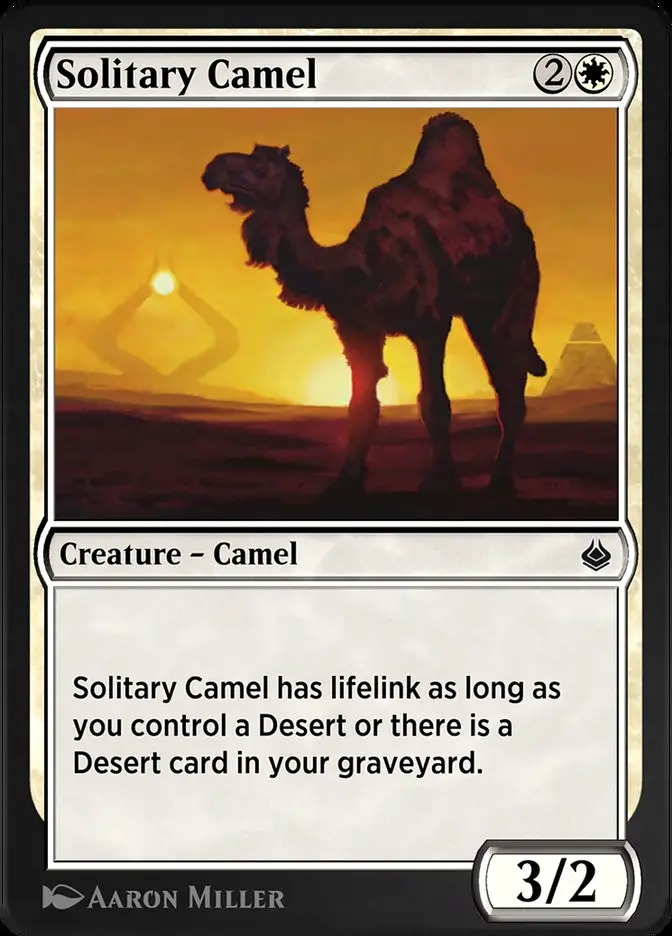 Solitary Camel (Amonkhet Remastered)