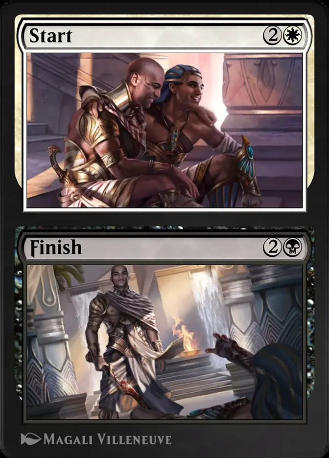 Start    Finish (Amonkhet Remastered)