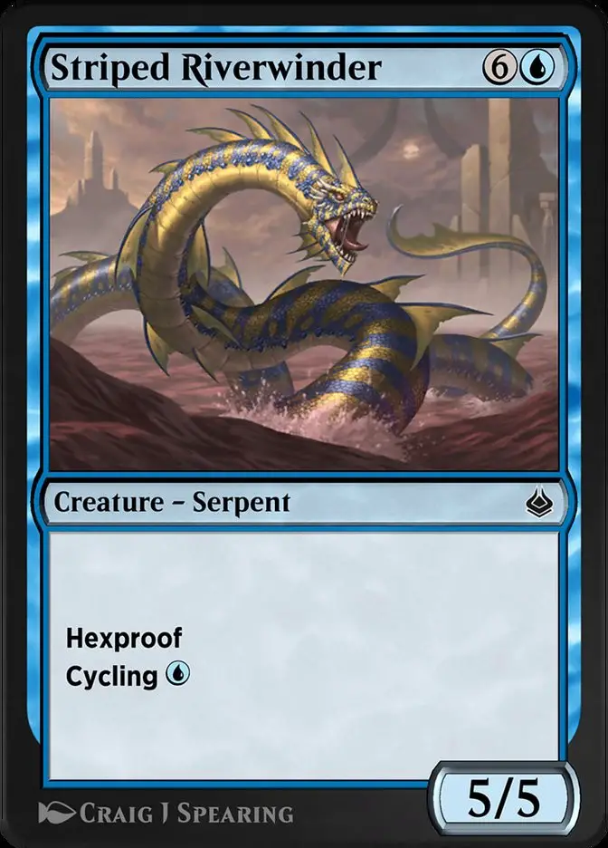 Striped Riverwinder (Amonkhet Remastered)
