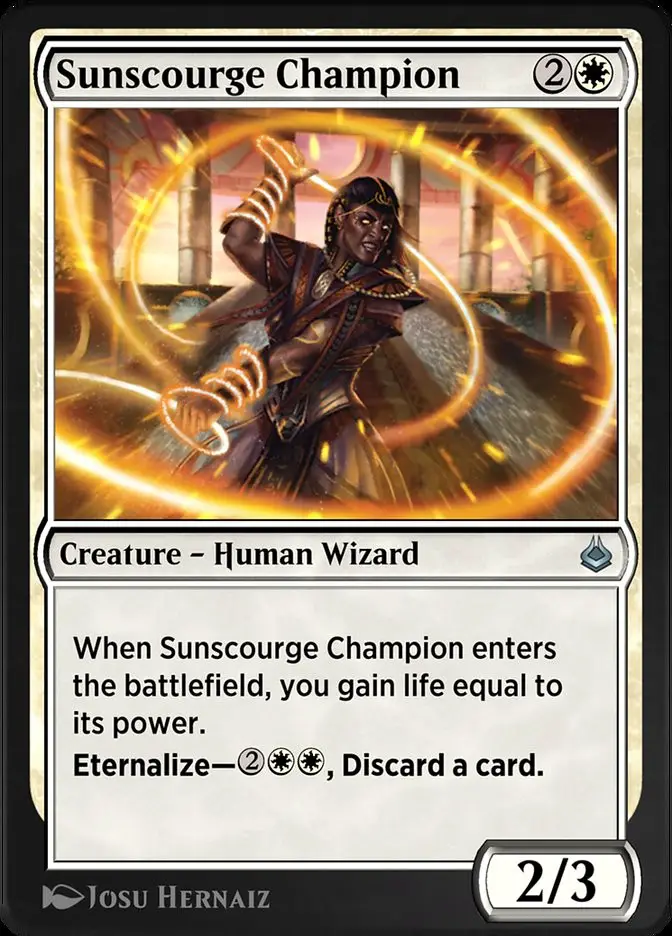 Sunscourge Champion (Amonkhet Remastered)