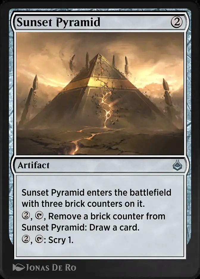 Sunset Pyramid (Amonkhet Remastered)