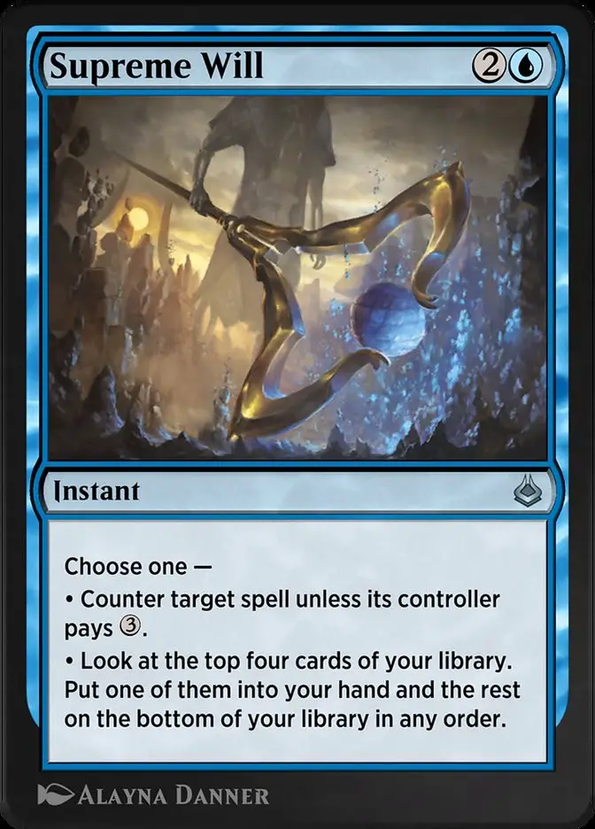 Supreme Will (Amonkhet Remastered)