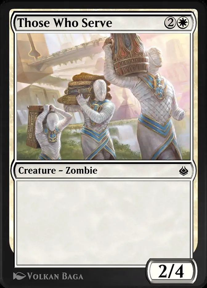 Those Who Serve (Amonkhet Remastered)