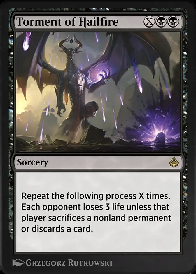 Torment of Hailfire (Amonkhet Remastered)