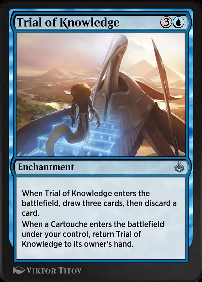 Trial of Knowledge (Amonkhet Remastered)