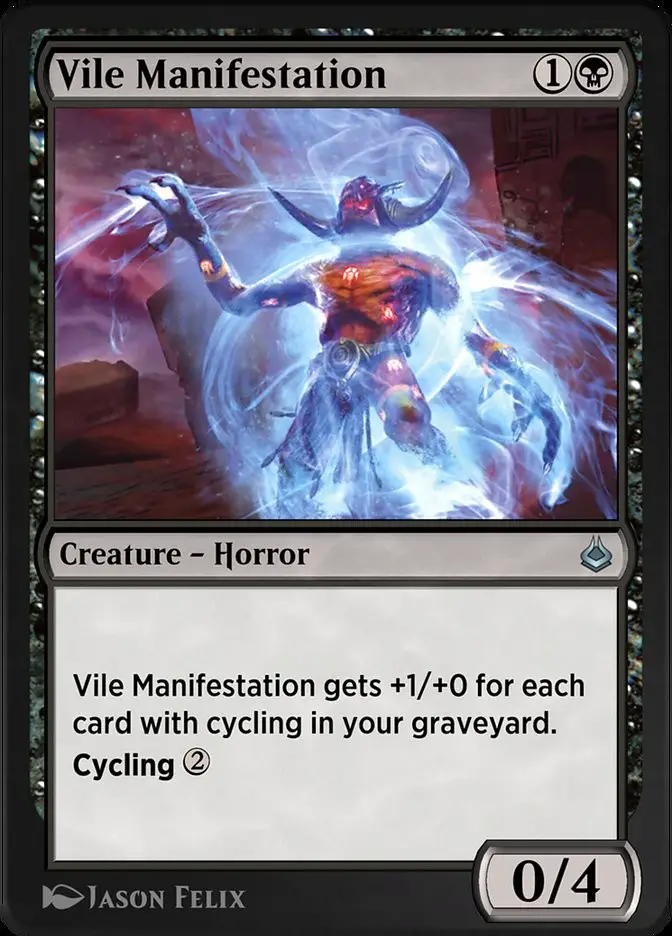 Vile Manifestation (Amonkhet Remastered)