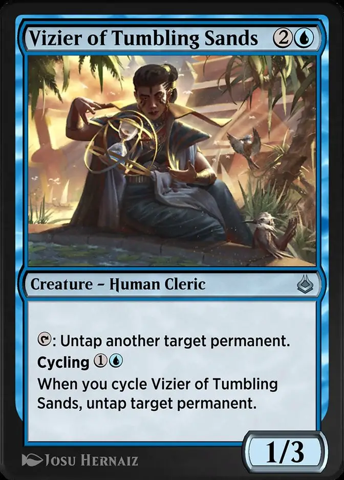 Vizier of Tumbling Sands (Amonkhet Remastered)