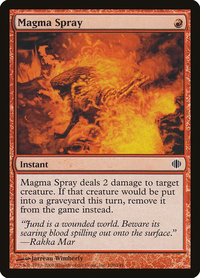 Magma Spray (Shards of Alara)